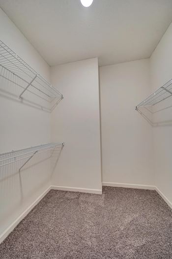 Large Walk-In Closets*